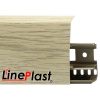 плинтус для пола LinePlast LS 004 Аруша Светло-Серый