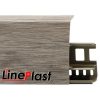 плинтус для пола LinePlast LS 007 Ива Серебристая