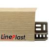 плинтус для пола LinePlast LS 010 Эш Вайт Мелинга