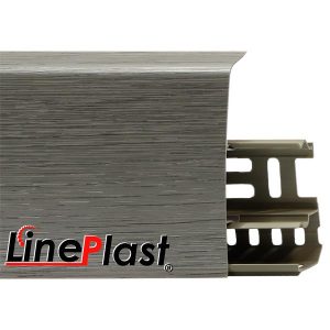 Плинтус для пола LinePlast LS 020 Металлик Файн Лайн
