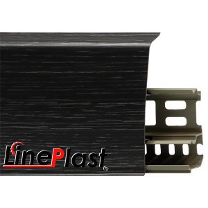 Плинтус для пола LinePlast LS 028 Венге Темный