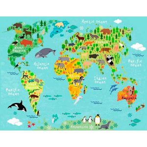 Фотообои Citydecor Детская (карта мира) 16