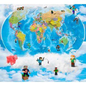 Фотообои Citydecor Детская (карта мира) 392