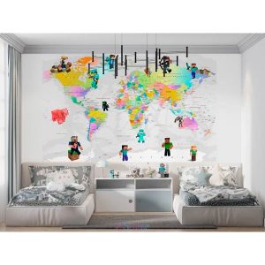 Фотообои Citydecor Детская (карта мира) 405