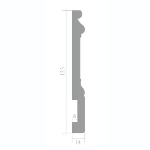 Напольный плинтус Ultrawood Base 0002 i