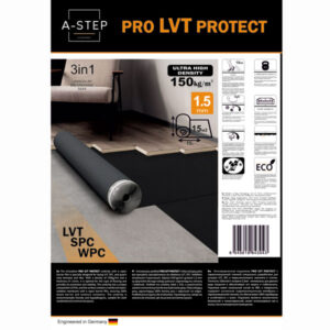 Подложка под виниловый пол из этиленвинилацетата (EVA) A-Step Pro LVT Protect  1.5 мм.