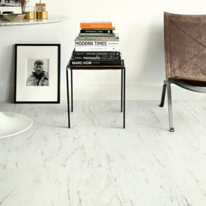 Виниловое покрытие Quick Step Blush Мрамор Белый Лунный SGTC 20305