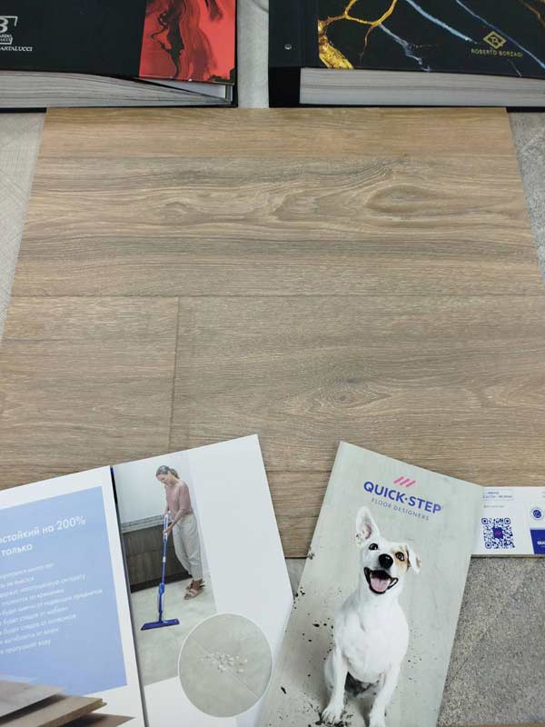 Ламинат Quick-Step Impressive Дуб Скалистый IM 8466 крупным планом