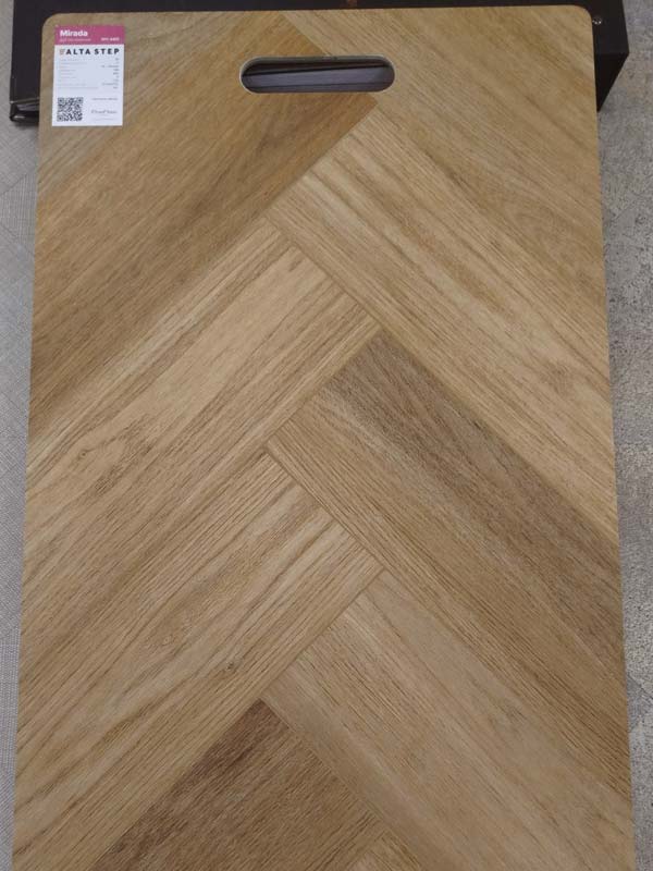 Кварц-винил Alta Step Mirada Дуб Австрийский SPC 4407 крупным планом