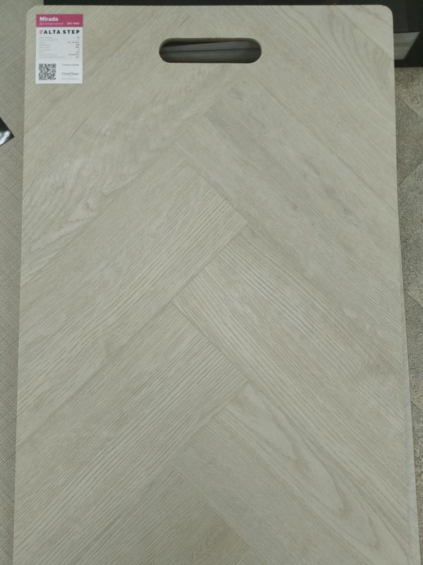 Кварц-винил Alta Step Mirada Дуб Скандинавский SPC 4402 крупным планом